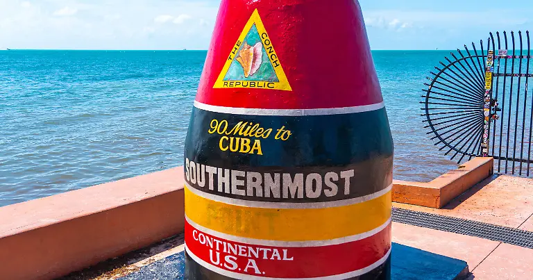 Key-West-Florida-USA-September-12-2019-Southernmost-point-in-continental-USA-in-key-west-florida