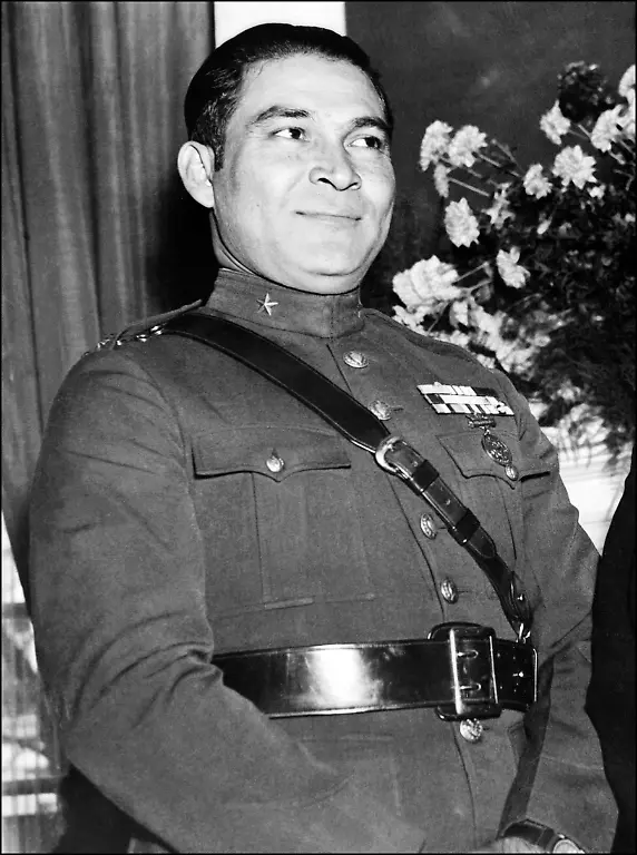 Fulgencio-Batista-y-Zaldivar-January-16-1901-August-6-1973-was-a-Cuban-President-dictator-and-military-leader-closely-aligned-with-and-supported-by-the-United-States-He-served-as-the-leader-of-Cuba-from-1933-to-1944-and-from-1952-to-1959-before-being-overthrown-as-a-result-of-the-Cuban-Revolution