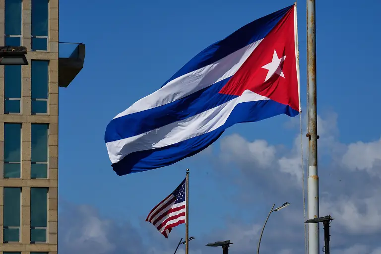 The-Cuban-flag-flies-at-half-mast-at-the-Anti-Imperialist-Tribune-near-the-U-S-embassy-in-Havana-Cuba-Monday-Jan-5-2026-in-memory-of-Cubans-who-died-two-days-before-in-Caracas-Venezuela-during-the-capture-of-Venezuelan-President-Nicolas-Maduro-by-U-S-forces