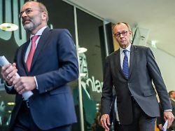 Weber soll aufklären: Merz lehnt Zusammenarbeit mit "Rechtsradikalen" im EU-Parlament ab