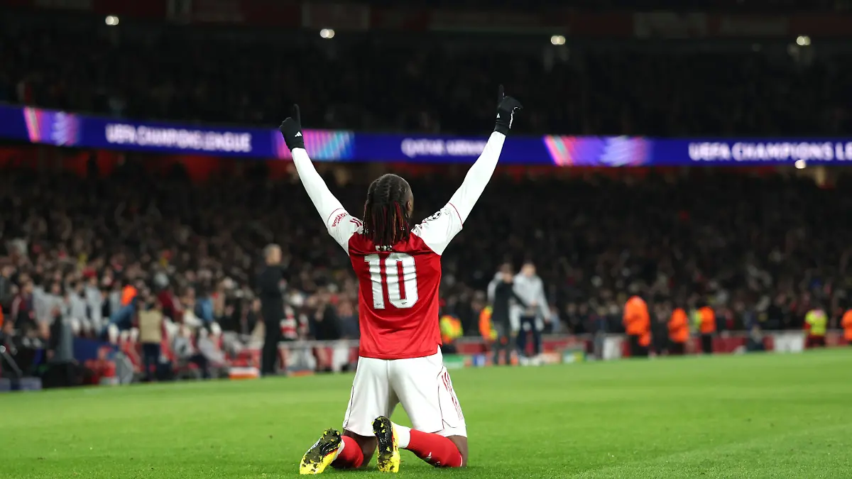 17-03-2026-Grossbritannien-London-Fussball-Maenner-Champions-League-FC-Arsenal-Bayer-Leverkusen-K-o-Runde-Achtelfinale-Rueckspiele-Arsenals-Eberechi-Eze-jubelt-nach-seinem-Fuehrungstreffer