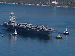 200 Verletzte an Bord: US-Flugzeugträger muss nach Brand Hafen anlaufen