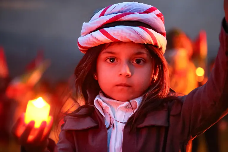 A-picture-of-a-child-during-the-celebration-of-Nowruz-the-New-Year-of-the-Persian-calendar-in-Al-Nairab-east-of-Idlib-Syria-on-20-March-2024-Near-300-million-people-celebrate-the-Nowruz-New-Year-festival-which-marks-the-start-of-spring-and-has-been-observed-for-3-000-years-in-different-regions-across-the-Middle-East-Asia-and-Eastern-Europe
