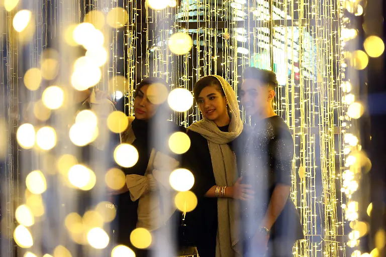 Light-Festival-in-Tehran-TEHRAN-IRAN-APRIL-03-Light-Festival-held-in-Tehran-s-Mellat-Park-Iran-to-celebrate-the-Nowruz-and-Eid-al-Fitr-on-April-03-2025-The-festival-featuring-120-light-artworks-by-Iranian-artists-will-be-open-to-visitors-until-April-4-2025-Tahran-Iran-Editorial-use-only-Please-get-in-touch-for-any-other-usage