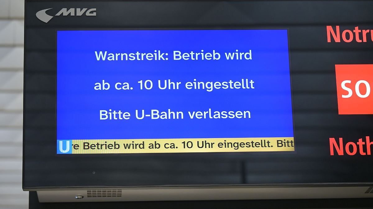 Notkonzept: Takt f&uuml;r M&uuml;nchner U-Bahn bei Bayern-Spiel steht