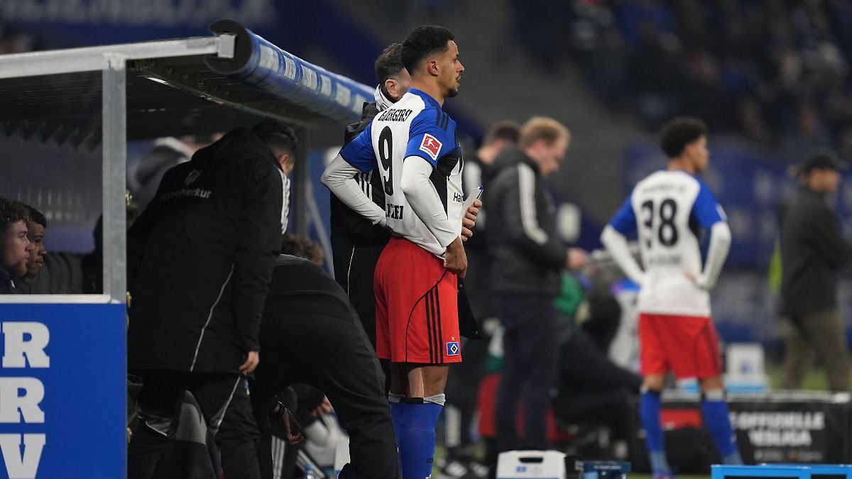 Fans puzzled by Glatzel: Desperate HSV striker doesn't understand the ...
