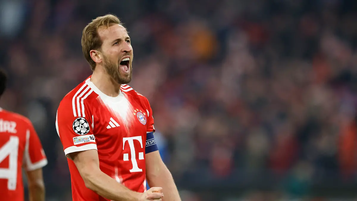 Soccer-Football-UEFA-Champions-League-Round-of-16-Second-Leg-Bayern-Munich-v-Atalanta-Allianz-Arena-Munich-Germany-March-18-2026-Bayern-Munich-s-Harry-Kane-celebrates-scoring-their-second-goal-REUTERS-Michaela-Stache