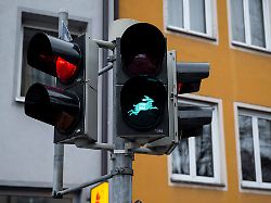 Bayern: Bei Grün hoppeln - besondere Ampelmotive auf dem Vormarsch