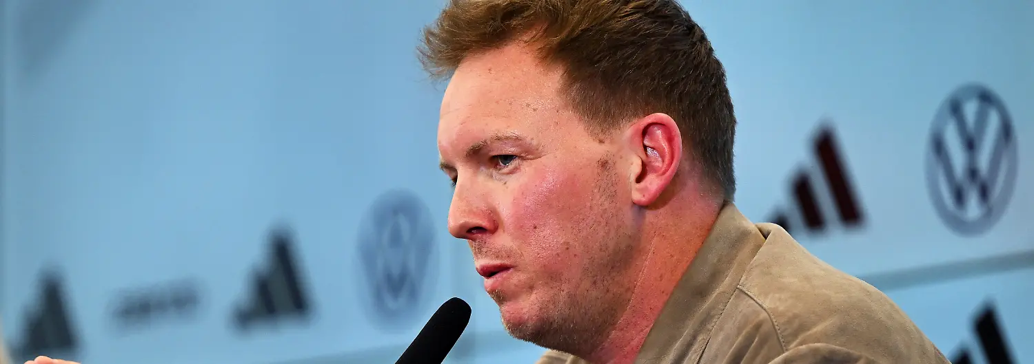 Fussball-Nationalmannschaft-Pk-mit-Bundestrainer-Nagelsmann-zur-Kader-Bekanntgabe-Bundestrainer-Julian-Nagelsmann-spricht-bei-der-Pressekonferenz