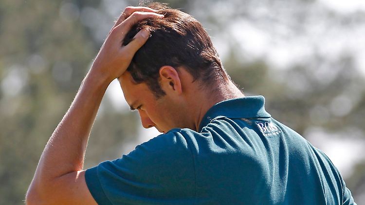 Kaymer wusste wohl selber nicht so genau, was mit ihm los war.