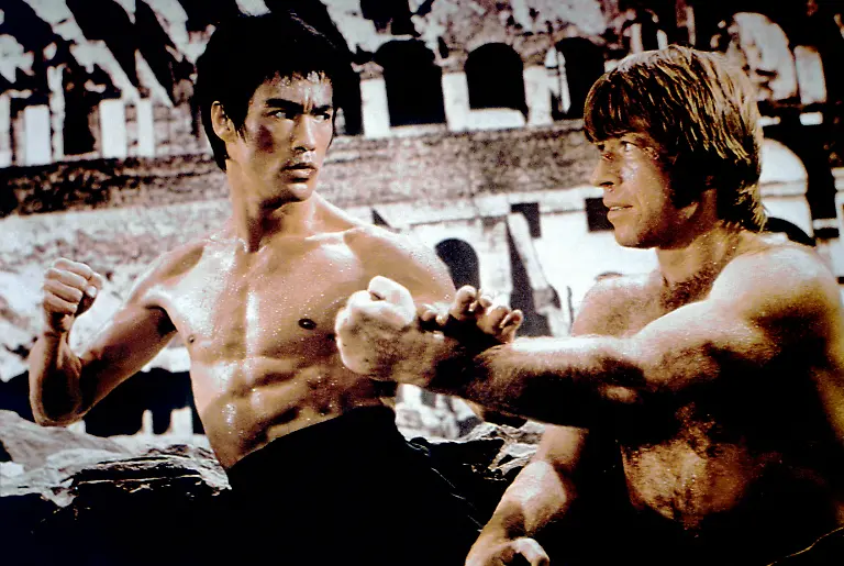 La-fureur-du-dragon-Meng-long-guo-jiang-1974-Real-Bruce-Lee-Bruce-Lee-Chuck-Norris