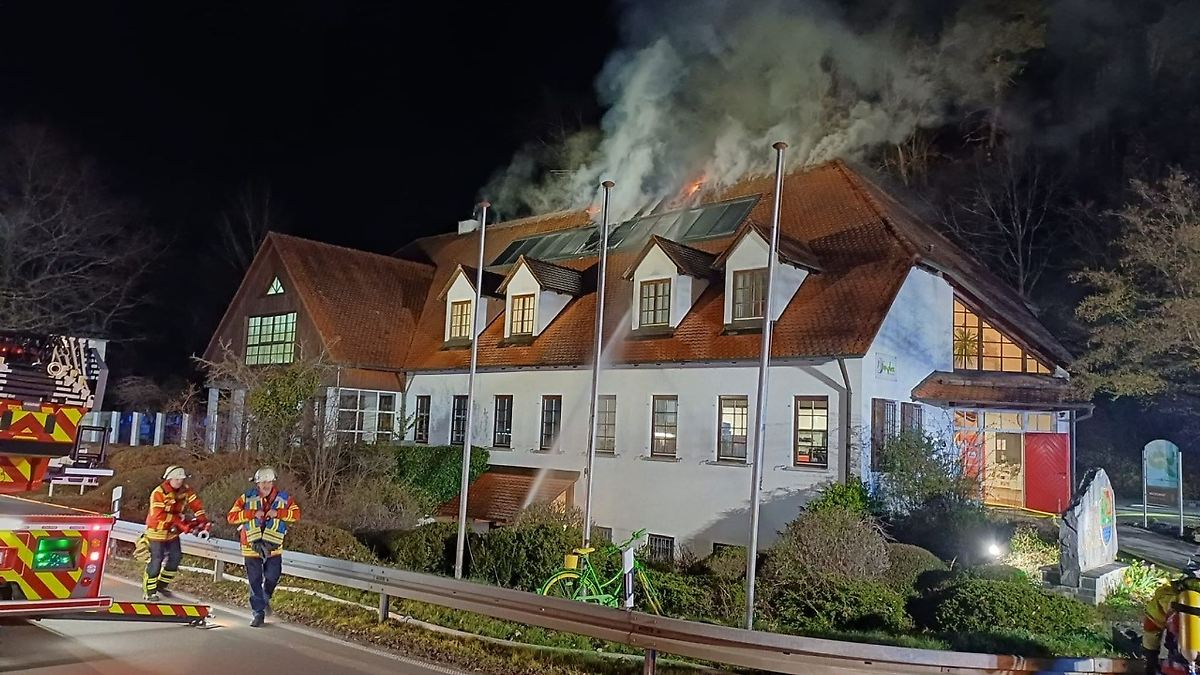 Hoher Schaden bei Brand in Golfclub