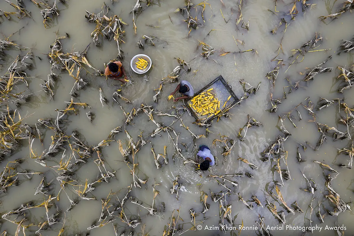Flood-water-has-damaged-crops-Azim-Khan-Ronnie-Aerial-Photography-Awards-2020