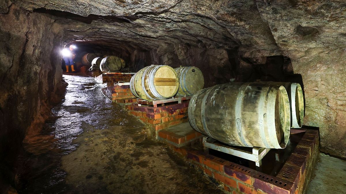 Whisky im Versuchsbergwerk