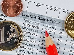 Zeitung Boersenteil Deutsche Staatsanleihen