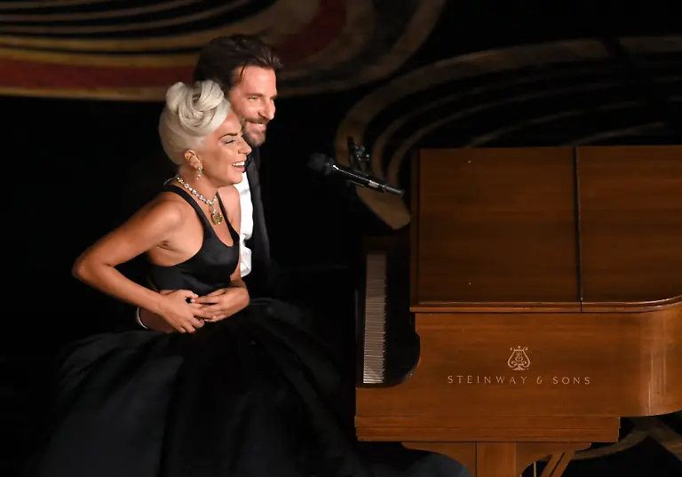 HOLLYWOOD-CALIFORNIA-FEBRUARY-24-L-R-Lady-Gaga-and-Bradley-Cooper-perform-onstage-during-the-91st-Annual-Academy-Awards-at-Dolby-Theatre-on-February-24-2019-in-Hollywood-California