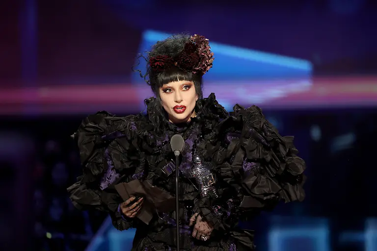 ELMONT-NEW-YORK-SEPTEMBER-07-Lady-Gaga-accepts-the-Artist-of-the-Year-award-onstage-during-the-2025-MTV-Video-Music-Awards-at-UBS-Arena-on-September-07-2025-in-Elmont-New-York