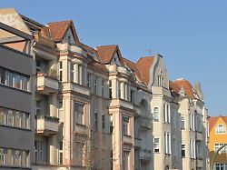 Altbauten Breslauer Platz Friedenau Berlin Deutschland