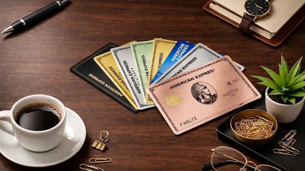 Jede-Farbe-steht-bei-American-Express-fuer-einen-anderen-Leistungsumfang