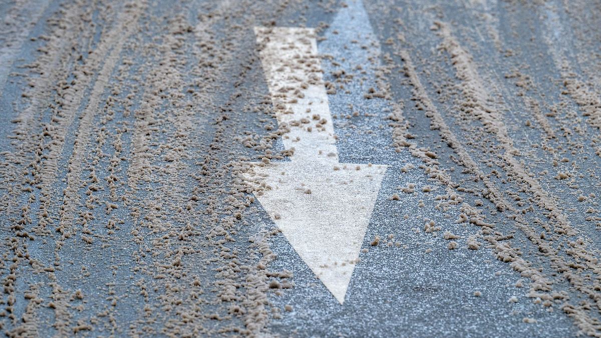 In der Nacht drohen Schnee und Glätte