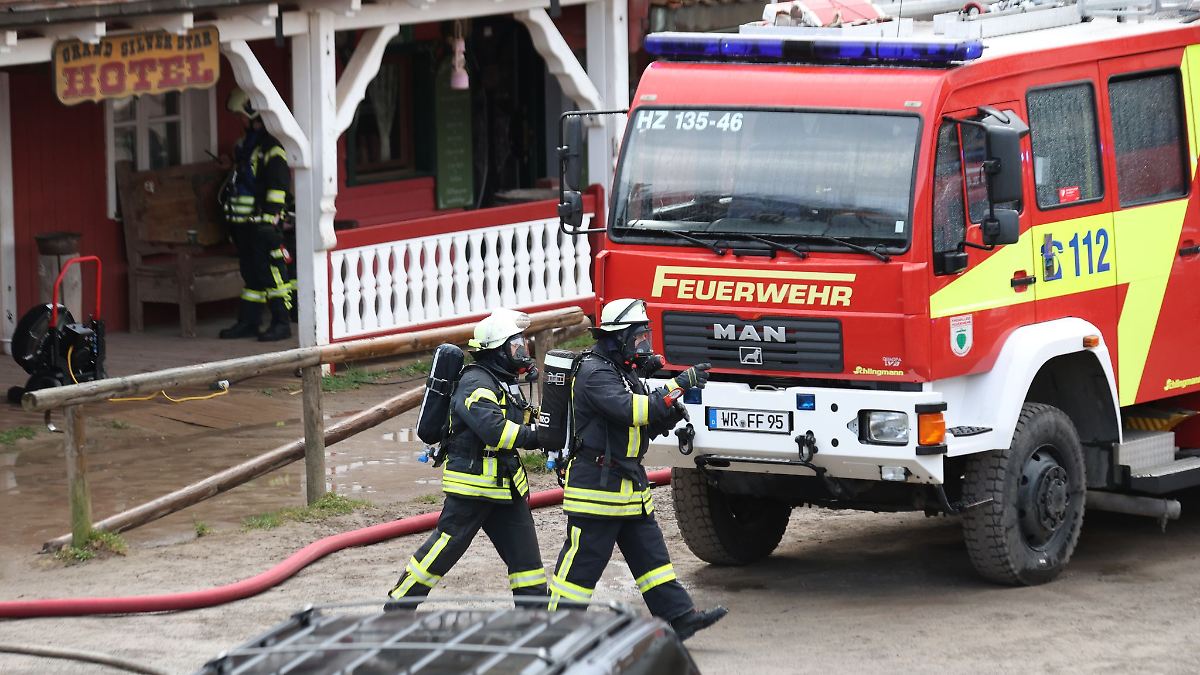 Brand in Harzer Westernstadt - Kabelbrand als Ursache