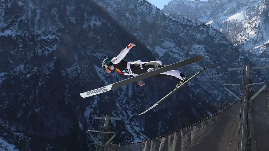 FIS-Ski-jumping-Skispringen-Ski-nordisch-World-Cup-in-Planica-Domen-Prevc-of-Slovenia-competes-in-a-trial-series-before-the-Team-Flying-Hill-HS240-competition-at-Ski-Flying-World-Cup-in-Planica-Slovenia-28-March-2026