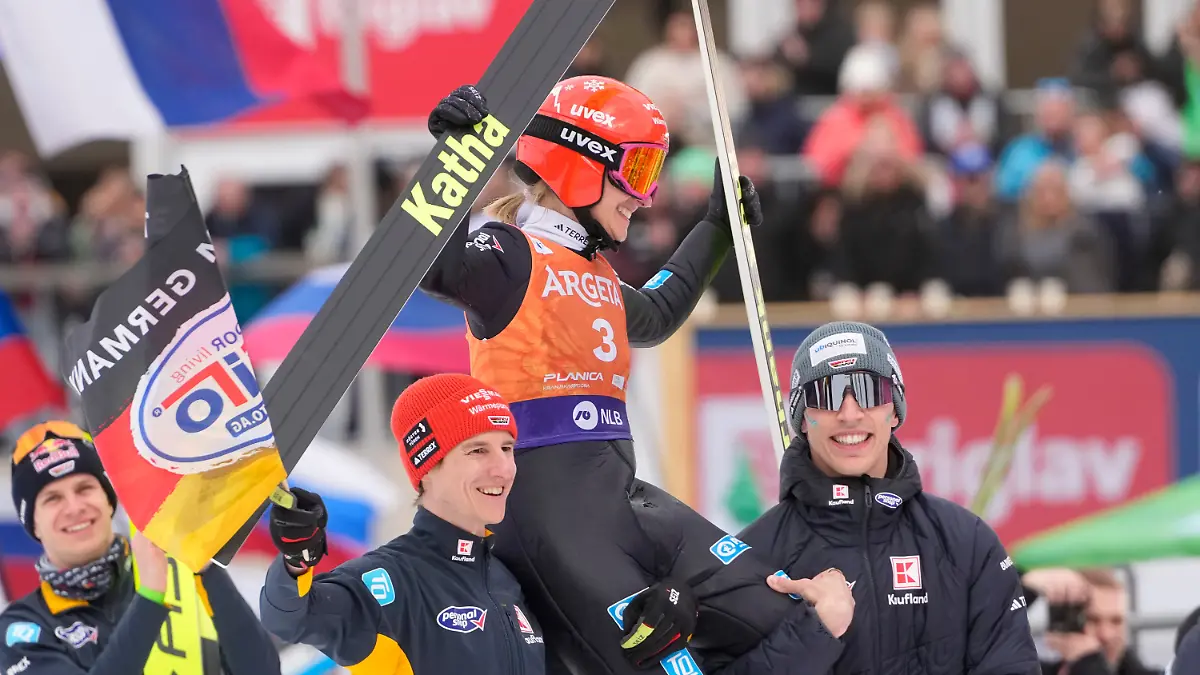 Germany-s-Katharina-Schmid-reacts-after-her-last-jump-of-the-career-during-the-women-s-Individual-HS240-competition-at-the-Ski-Jumping-World-Cup-event-in-Planica-Slovenia-Saturday-March-28-2026