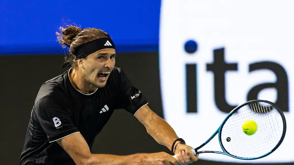 Mar-27-2026-Miami-Gardens-FL-USA-Alexander-Zverev-of-Germany-hits-a-backhand-against-Jannik-Sinner-of-Italy-in-the-semi-finals-of-the-men-s-singles-at-the-Miami-Open-at-the-Hard-Rock-Stadium