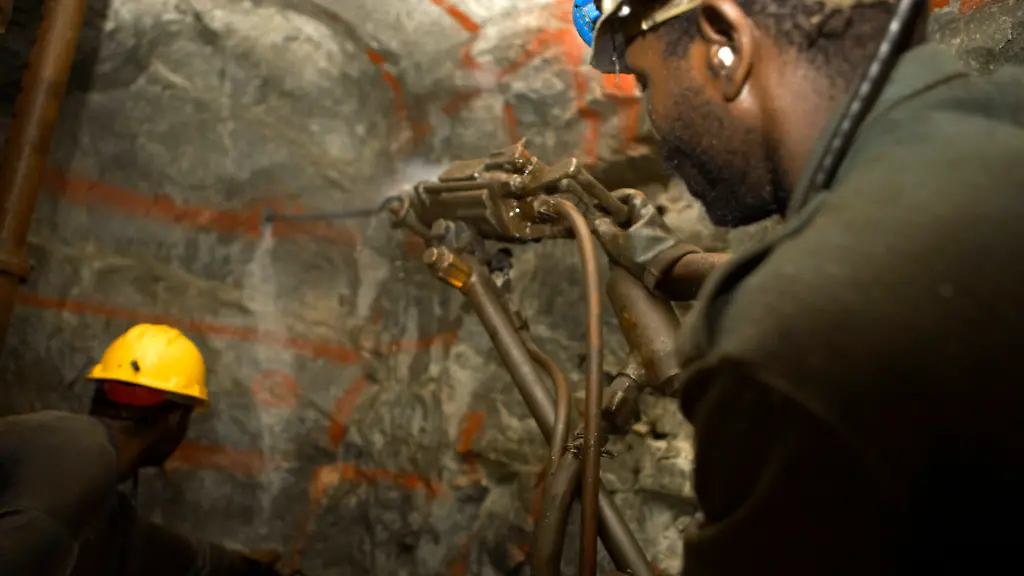 Goldmine-drilling-3km-underground-Gauteng-South-Africa-PUBLICATIONxINxGERxSUIxAUTxONLY-Copyright-xHanneliexCoetzee-xGreatstockx-9MA-045