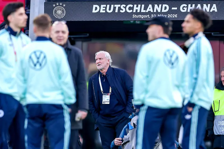 30-03-2026-Fussball-Laenderspiel-Deutschland-Ghana-MHP-Arena-Stuttgart-Saison-2025-2026-Platzbegehung-vor-dem-Spiel-Sportdirektor-Rudi-Voeller-GER-rv-DFB-regulations-prohibit-any-use-of-photographs-as-image-sequences-and-or-quasi-video