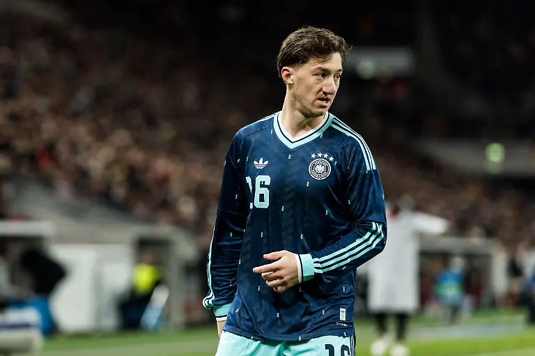 STUTTGART-GERMANY-MARCH-30-Angelo-Stiller-Germany-16-during-the-friendly-match-between-Germany-vs-Ghana-at-Stuttgart-Arena-on-March-30-2026-in-Stuttgart-Germany