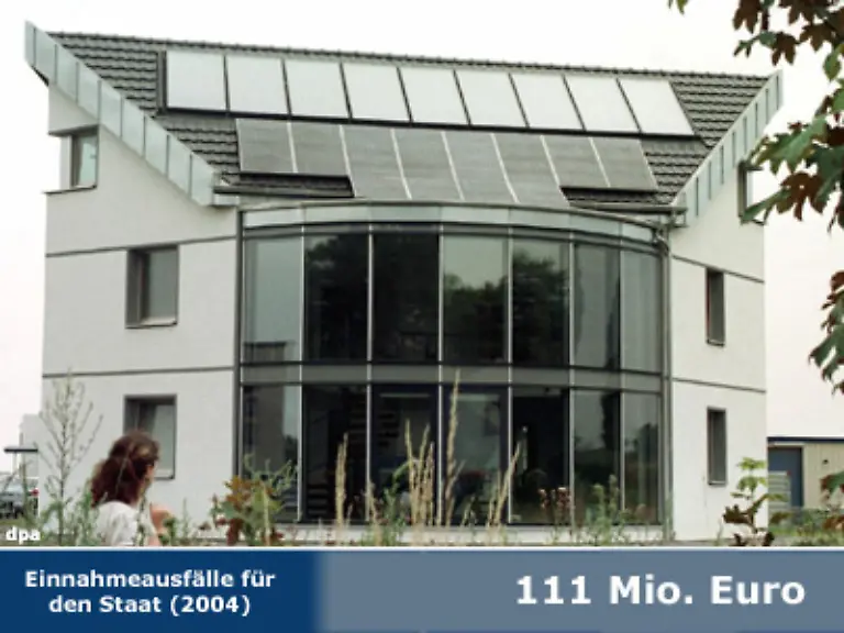 Ebenfalls-im-Rahmen-der-Eigenheimzulage-kann-eine-oekologische-Zusatzfoerderung-beantragt-werden-Diese-machte-2004-jedoch-nur-einen-geringen-Teil-des-immensen-Gesamtvolumens-von-11-5-Mrd-Euro-aus-Damit-ist-die-Eigenheimzulage-der-groesste-Subventions-Einzelposten