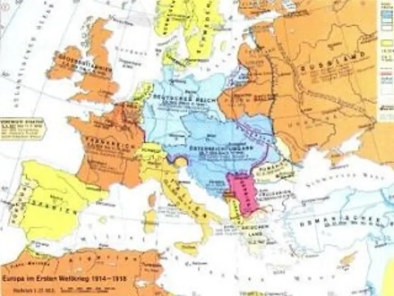 Nach-der-Kriegserklaerung-gegen-Serbien-treten-die-Buendnisse-in-Kraft-In-Europa-beginnt-am-28-Juli-1914-der-Erste-Weltkrieg-Er-sollte-8-5-Millionen-Gefallene-und-ueber-21-Millionen-Verwundete-kosten