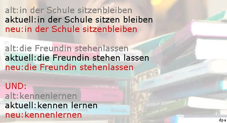 GETRENNT-UND-ZUSAMMENSCHREIBUNG-Verb-Infinitiv-Verb-Diese-Verbindungen-werden-grundsaetzlich-getrennt-geschrieben-Bei-uebertragen-gebrauchten-Verbindungen-mit-zweitem-Bestandteil-bleiben-oder-lassen-wird-allerdings-zusammengeschrieben