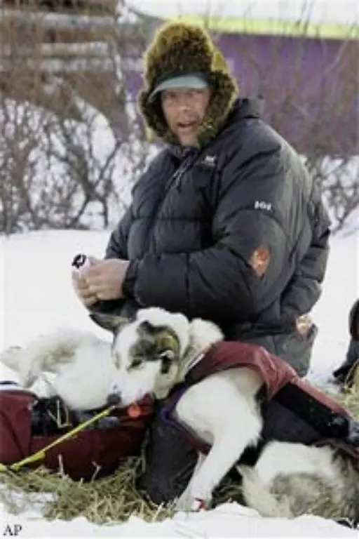 Iditarod-Musher-sind-Volkhelden-die-mit-ihren-Hunden-draussen-in-der-Wildnis-leben-und-selbst-im-Sommer-mit-einer-Art-Sulky-trainieren