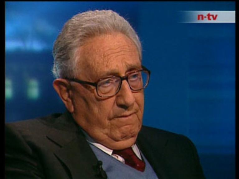 ... oder Henry Kissinger anderes erwartet?
