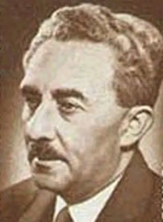Von-1954-bis-1955-war-Mosche-Scharet-israelischer-Ministerpraesident-Er-verfolgte-gegenueber-den-arabischen-Nachbarn-einen-gemaessigteren-Kurs-und-strebte-Verhandlungen-mit-ihnen-an-Scharet-geriet-dadurch-in-Konflikt-mit-seinem-Amtsvorgaenger