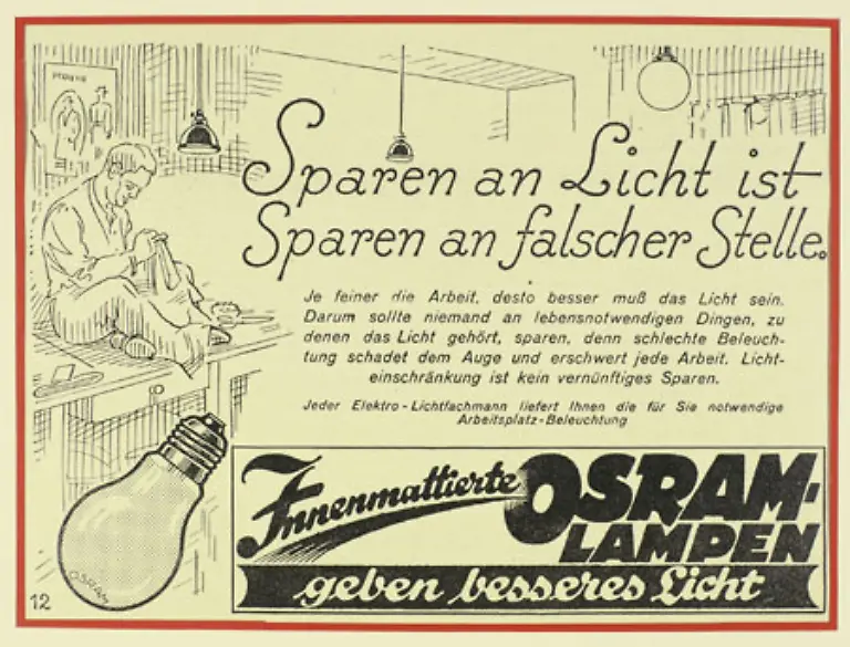 Das-Unternehmen-Osram-entstand-erst-13-Jahre-spaeter-Im-Jahr-1919-legten-die-Auer-Gesellschaft-AEG-und-Siemens-ihre-Gluehlampenproduktion-zusammen
