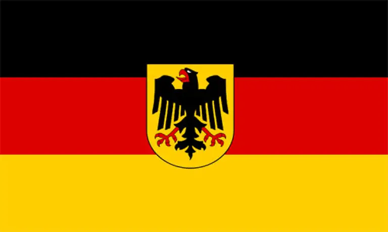 Die-so-genannte-Bundesdienstflagge-traegt-ausserdem-das-Staatswappen-der-Bundesrepublik-Deutschland