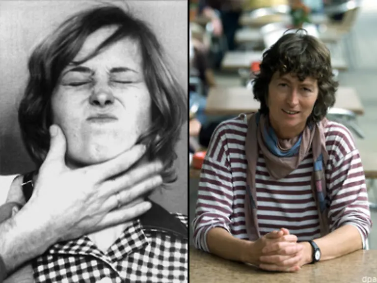 Auch-die-ehemalige-RAF-Terroristin-Margrit-Schiller-links-ein-undatiertes-Polizeifoto-rechts-2000-in-Hamburg-wohnte-zeitweise-mit-Fischer-in-einem-Haus-was-ihn-2001-kurzzeitig-in-die-Enge-treibt-Die-Frankfurter-Staatsanwaltschaft-ermittelt-gegen-den-Aussenminister-wegen-uneidlicher-Falschaussage