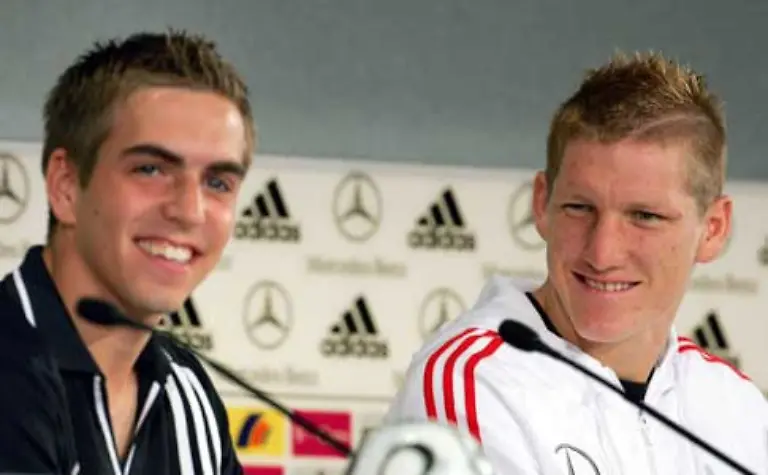Bastian-Schweinsteiger-auf-die-Frage-ob-die-angekuendigte-Hitze-ihn-und-Philipp-Lahm-beeinflussen-koennte-Wir-zwei-sind-suedlaendische-Typen-Da-ist-das-kein-Problem