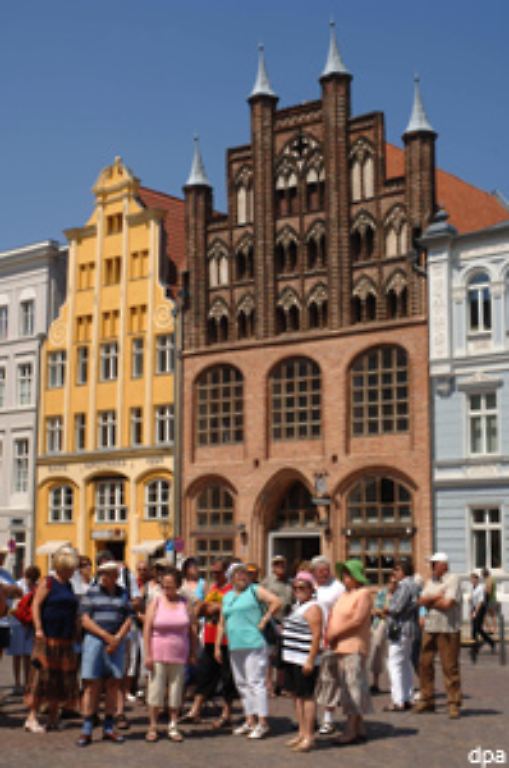 ... auf dem Alten Markt empfangen, 