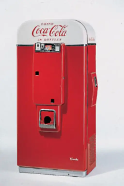 Und-hier-ein-Flaschenautomat-Mit-Hilfe-der-Automaten-erobert-Coca-Cola-schnell-die-amerikanischen-Tankstellen