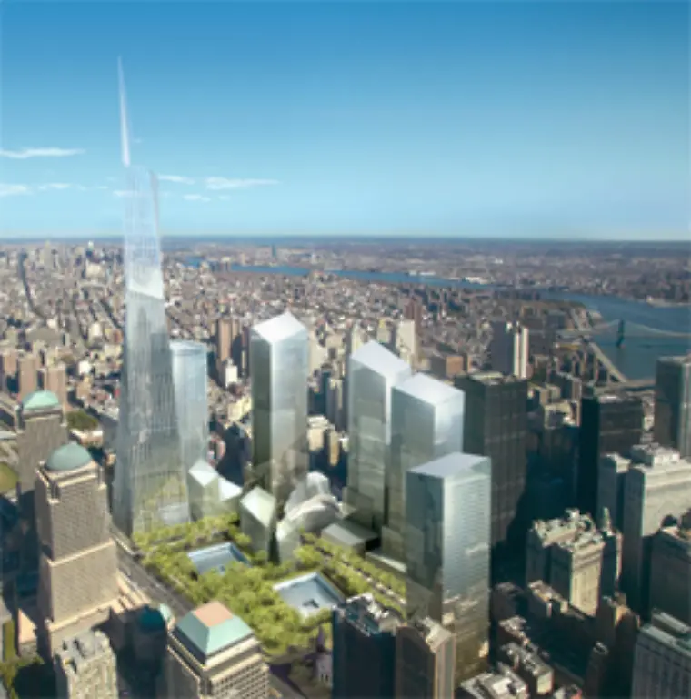Die-Gestaltung-der-benachbarten-Buerotuerme-Tower-2-3-und-4-wurde-erst-vor-wenigen-Tagen-in-New-York-praesentiert