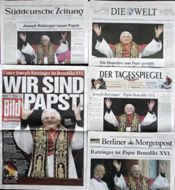 Wie-schon-nach-seiner-Wahl-zum-Papst-am-19-April-2005-beherrschte-Benedikt-XVI-die-Schlagzeilen-der-deutschen-und-internationalen-Presse-Das-lenkt-den-Blick-zurueck-zu-Benedikts-Wurzeln