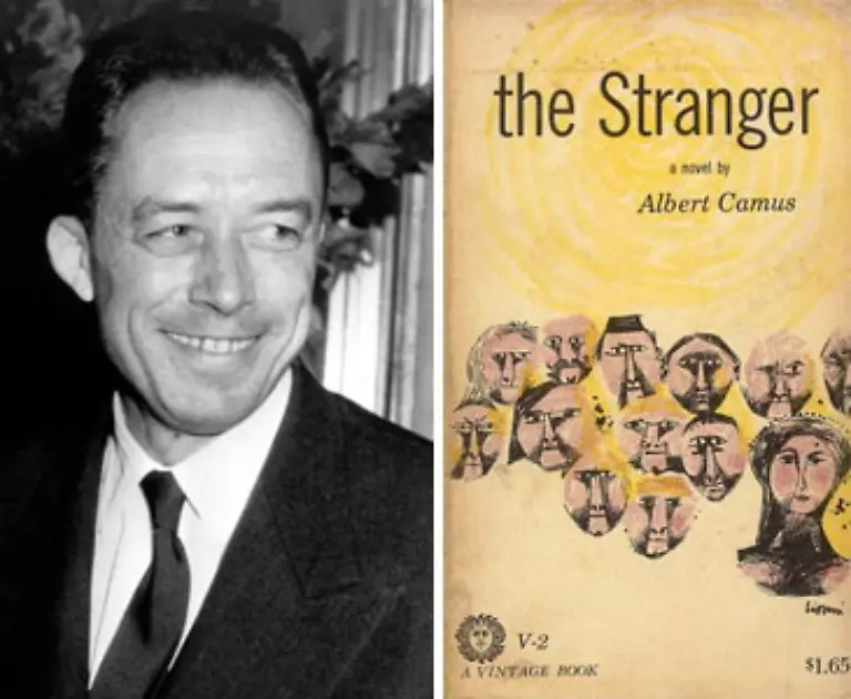 darunter-auch-Der-Fremde-rechts-des-franzoesischen-Existenzialisten-Albert-Camus-links