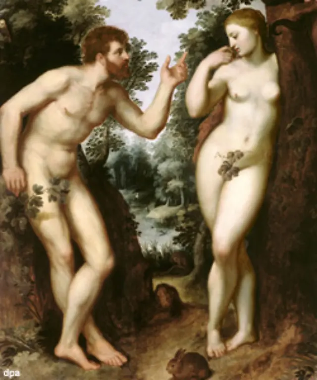 Und-die-Bibel-liefert-uns-noch-einen-Beweis-warum-der-Freitag-so-ein-schlimmer-Tag-ist-Adam-und-Eva-konnten-an-diesem-Tag-der-Versuchung-nicht-laenger-widerstehen-und-assen-von-der-verbotenen-Frucht-Das-Ende-vom-Lied-Sie-wurden-aus-dem-Paradies-geworfen