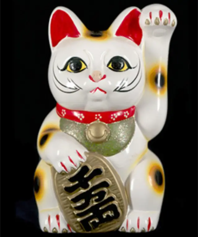 Dieses-huebsche-Kaetzchen-kennen-viele-von-uns-nur-aus-dem-Schaufenster-kleiner-asiatischer-Troedellaeden-und-wuerden-es-als-Kitsch-abtun-In-Japan-gilt-Maneki-Neko-aber-als-Glueckssymbol-das-Wohlstand-bringen-soll