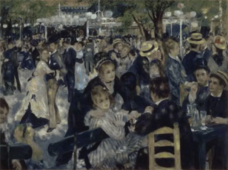 Fuer-das-Bild-Bal-au-moulin-de-la-Galette-von-Pierre-Auguste-Renoir-wurden-am-17-Mai-1990-mehr-als-78-Millionen-Dollar-hingeblaettert