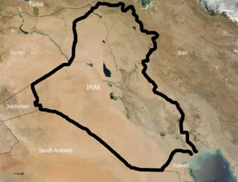 Bis-heute-haben-die-Nachbarlaender-grossen-Einfluss-auf-den-Irak-Der-Iran-war-Kriegsgegner-die-Tuerkei-operierte-militaerisch-im-Norden-aus-Saudi-Arabien-und-Syrien-kommen-immer-wieder-Terror-Kaempfer-ins-Land
